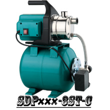 (SDP600-3ST-C) Household Self-Priming Jet Garden Booster Water Pump with Tank